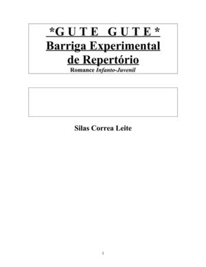 GUTE GUTE - Barriga Experimental de Repertório - Infantojuvenil