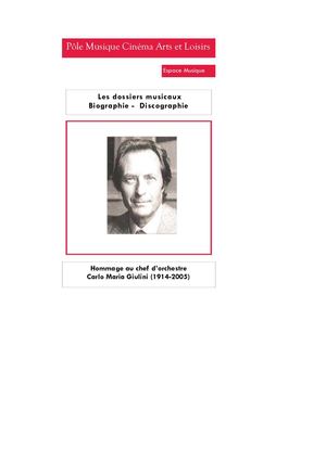 Carlos Maria Giulini (1914-2005)