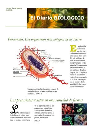 periodico de bilogia