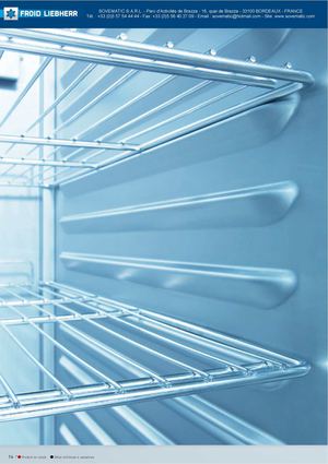 Catalogue Froid LIEBHERR / SOVEMATIC