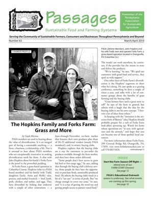 March - April 2010 Sustainable Farming and Food Newsletter