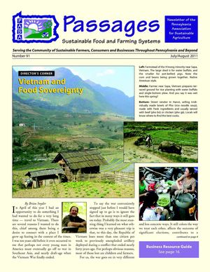 July - August 2011 Sustainable Farming and Food Newsletter