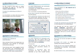 Guide du Lecteur Médiathèque d'Eybens l'Odyssée