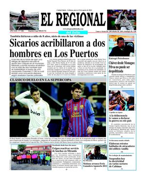 El Regional del Zulia 23-08-2012