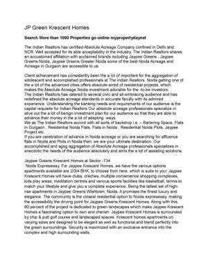 2 3 4 Apartments  Krescent homes in Sector 134, Noida