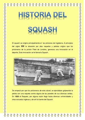 Squash History