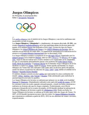 juegos olimpicos