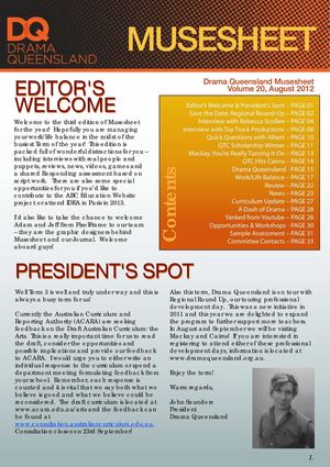 August 2012 Musesheet