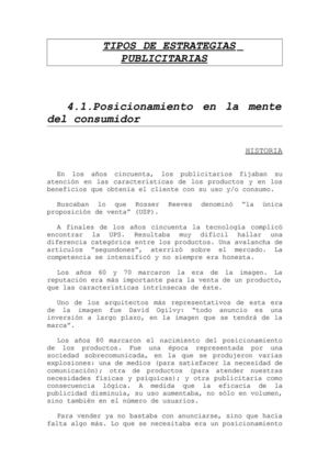 ESTRATEGIA PUBLICITARIA