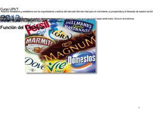 La función del Vendedor