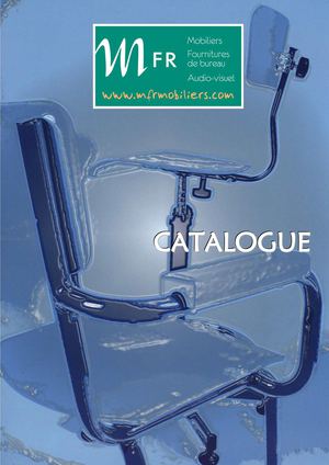 CATALOGUE MFR MOBILIERS mdp