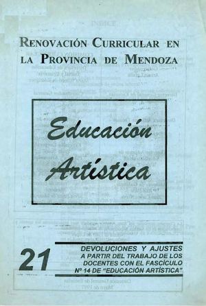 CUADERNILLO 21 - EDUCACION ARTISTICA