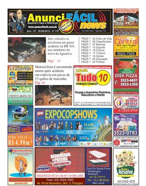 Anuncifacil Edição 176 ► 25/08/2012