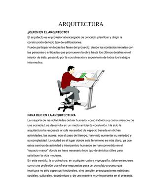 La arquitectura
