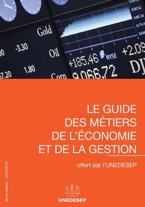 Guide des métiers de l'économie-gestion de l'UNEDESEP