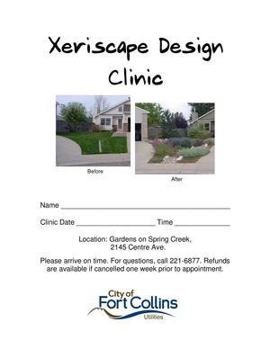Xeriscape Design Clinic - Fort Collins, Colorado