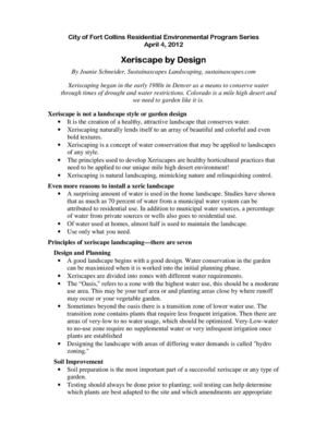 Xeriscape By Design - Fort Collins, Colorado