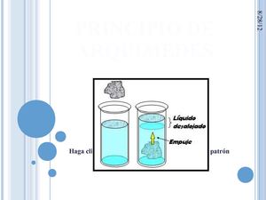 Principio De Arquimedes 