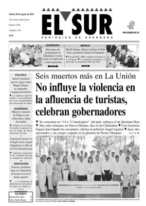 El Sur 28 de agosto de 2012
