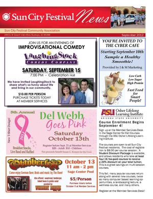 2012 Sept Newsletter