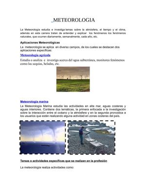 meteorologia