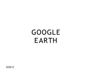 Googke Earth