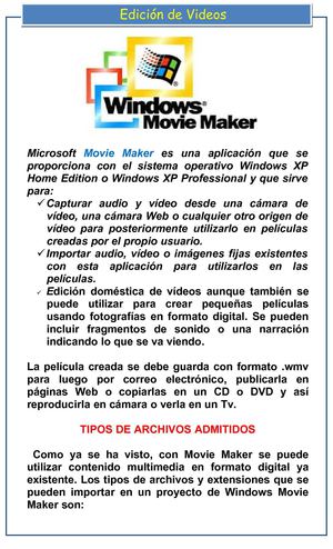 Manual de Movie Maker