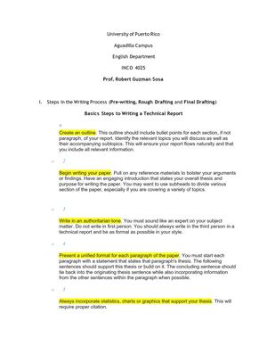 CLASS NOTES INCO 4025 2012