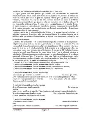 significado de la historia humana