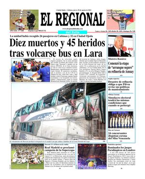 El Regional del Zulia 30-08-2012