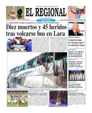 El Regional del Zulia 30-08-2012