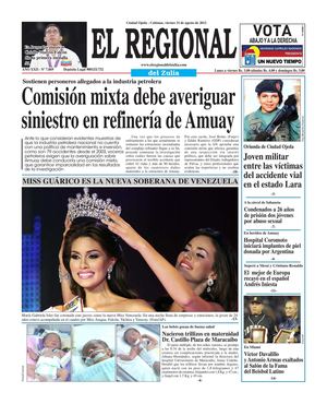 El Regional del Zulia 31-08-2012