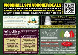 WOODHALL SPA VOUCHER DEALS SEPT-OCT 2012