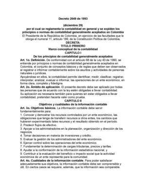 Decreto 2649 de 1993