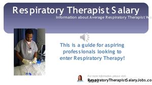 Respiratory Therapist Salary
