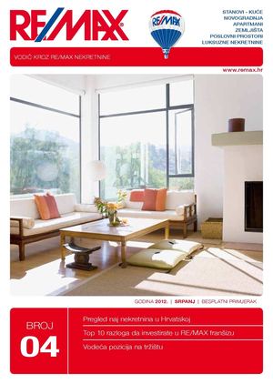 RE/MAX Magazin Kolovoz 2012.