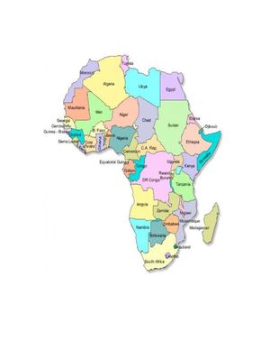 MAPA DE AFRCA