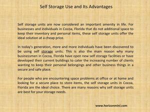 Horizon Mini Storage