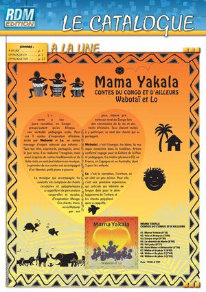 Catalogue RDM édition