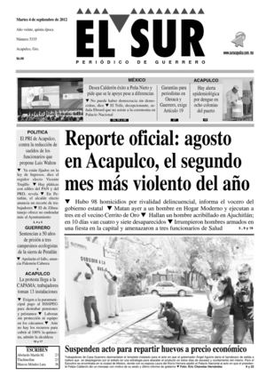 El Sur 4 de septiembre de 2012