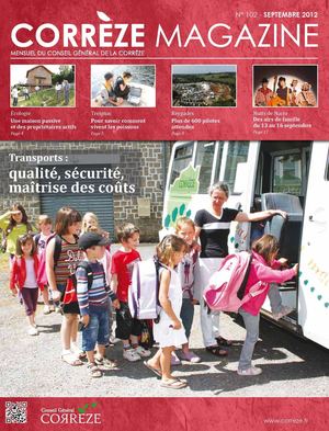 Corrèze Magazine n°102 Septembre 2012