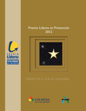 Libro de Gestión - Premio Líderes en Prevención 2012