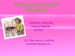 EMPALMES ELECTRICOS 