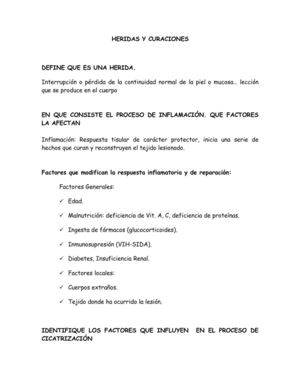 manejo de heridas