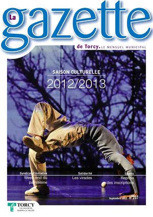 Gazette n°207 - Septembre 2012
