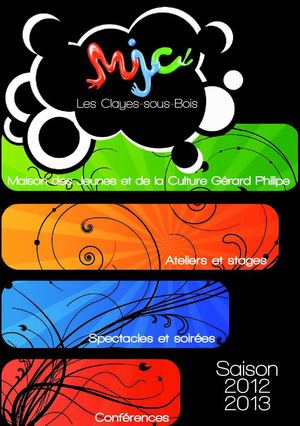 Plaquette MJC Les Clayes-sous-Bois