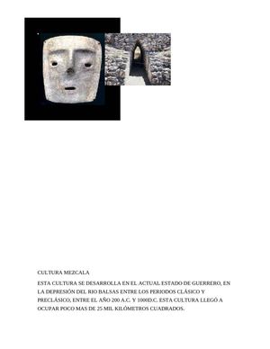 PROFA ESTA ES LA TAREA XD DE LA CULTURA MEZCALA