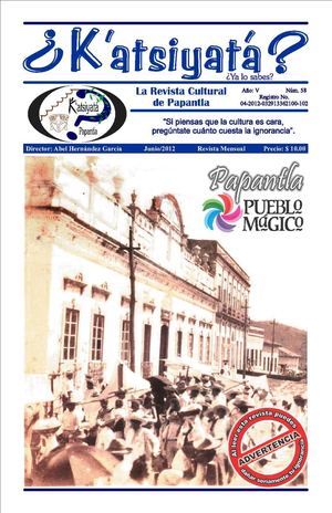 ¿K'atsiyatá? La Revista Cultural No. 58