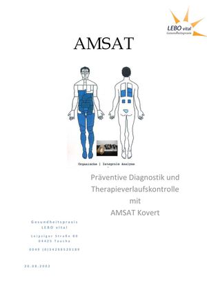 Diagnostik und Therapieverlaufskontrolle mit AMSAT Kovert