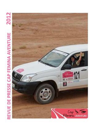 Revue de presse Cap Fémina Aventure 2012